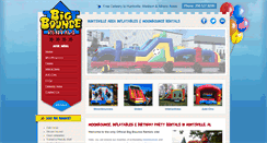 Desktop Screenshot of bigbouncerentals.com