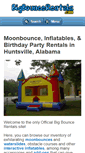 Mobile Screenshot of bigbouncerentals.com